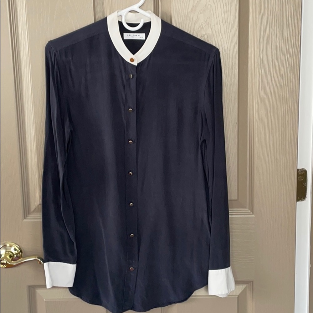 Equipment Button Down Blouse